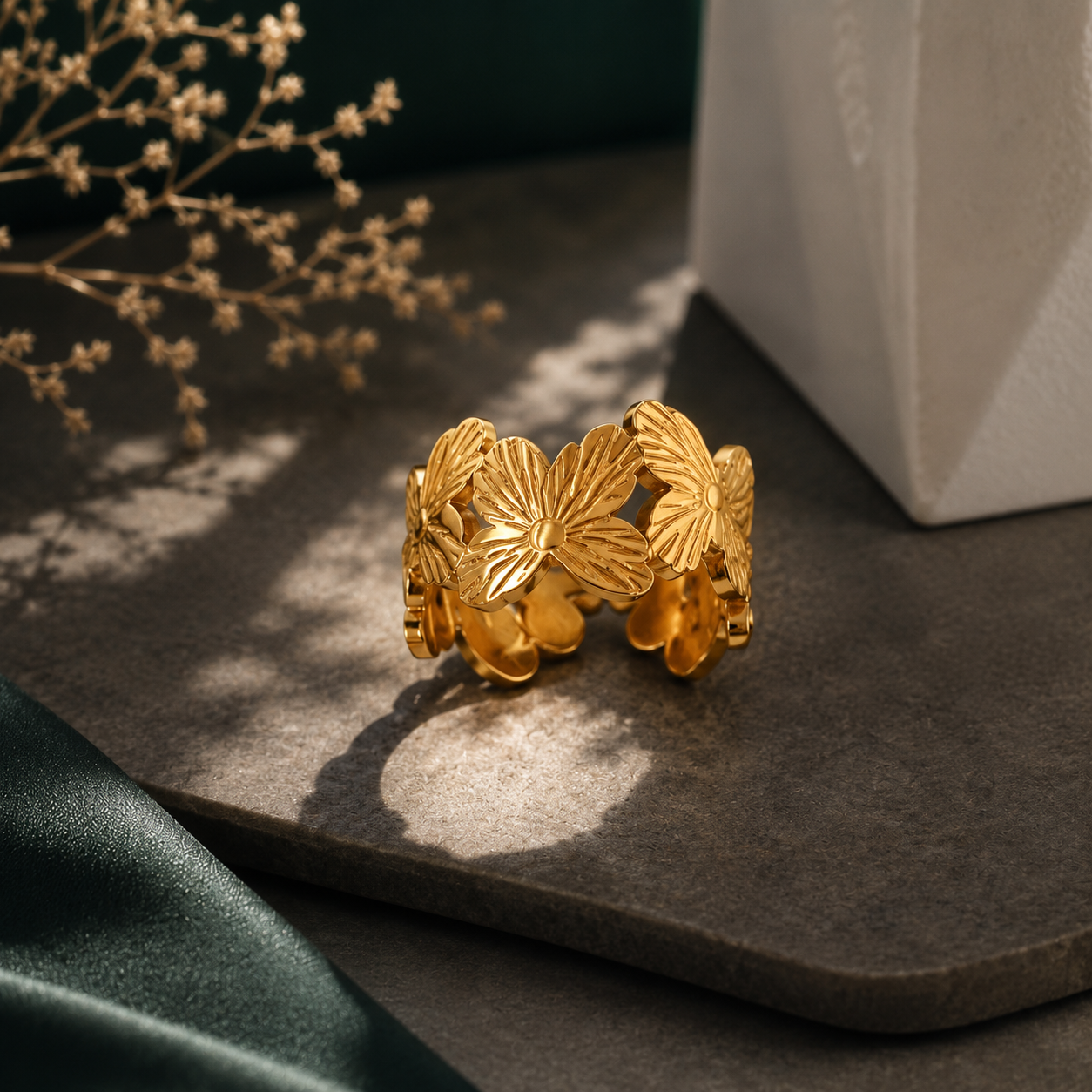 Blossom Floral Ring